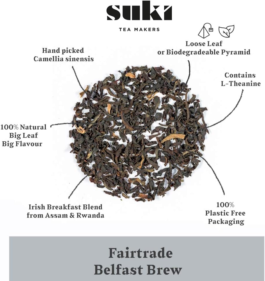Suki Breakfast Tea Fairtrade Loose Leaf 500g