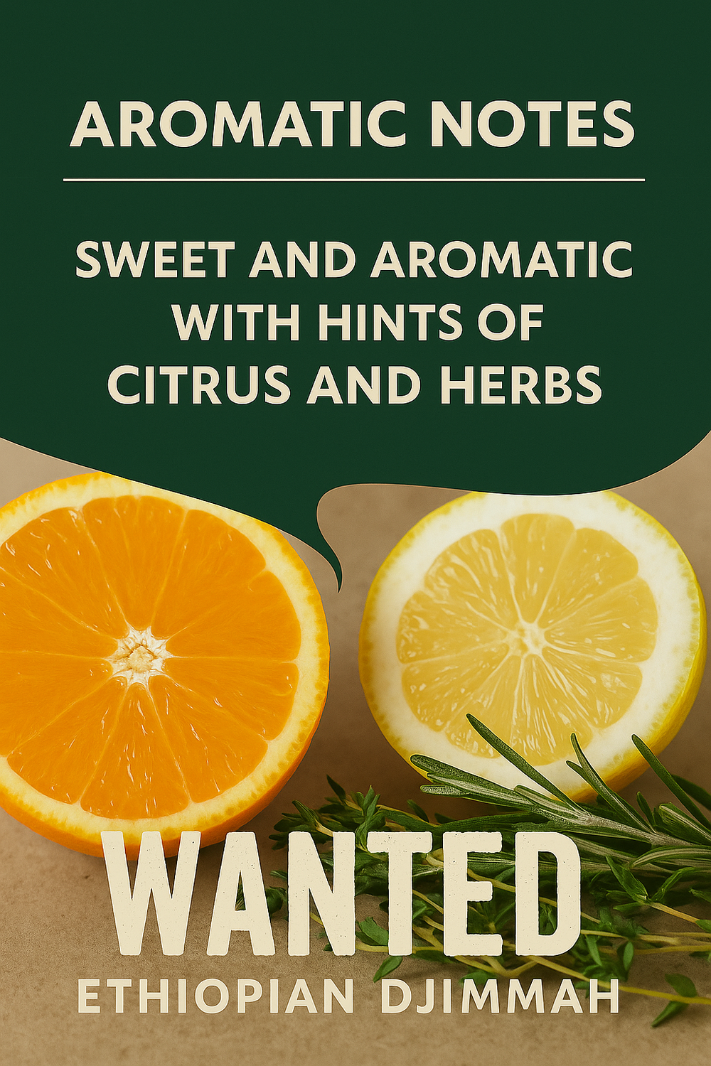 Wanted Ethiopian Djimmah Coffee Beans 1kg