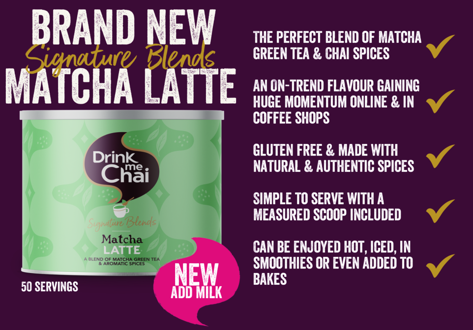 Drink Me Chai Matcha Chai Latte 1kg