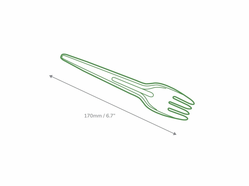 Premium Paper Fork - Case 1000