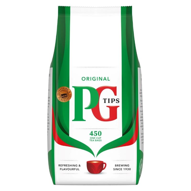 PG tips One Cup Black Tea Pack of 450 Tea Bags