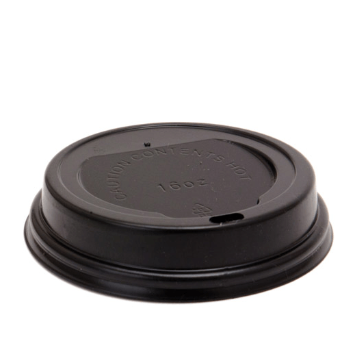 12-16oz Black Sip Lids - 1000 Pack