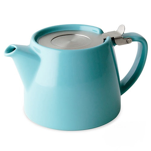 Stump Teapot Turqoise 18oz