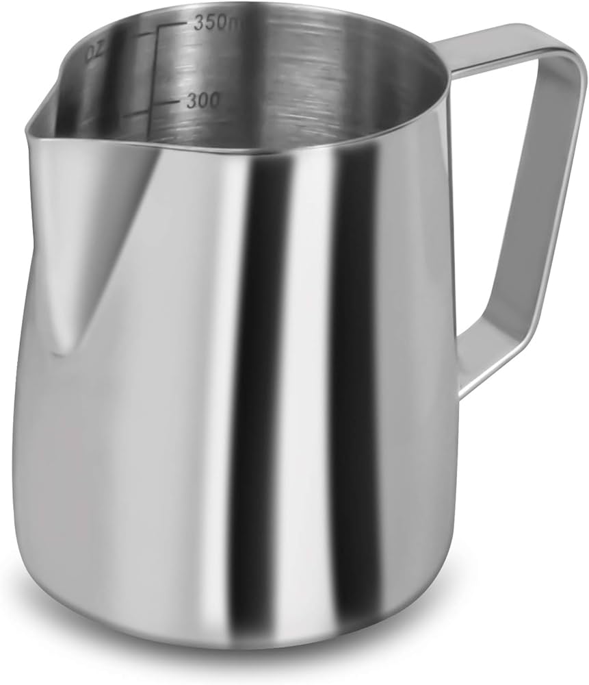 Stainless Steel Milk Foaming Jug 350ml/12oz