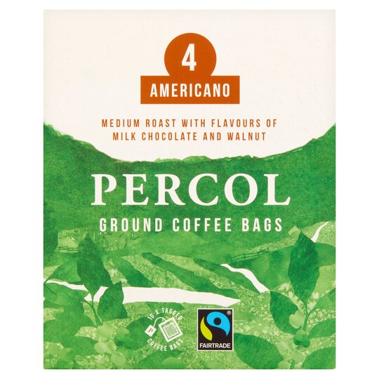 Percol Americano Coffee Bags - 10 Pack **LIMITED EDITION**