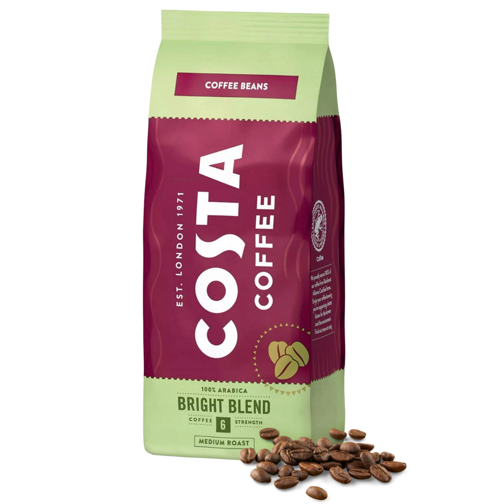 Costa Bright Blend Coffee Beans 1kg