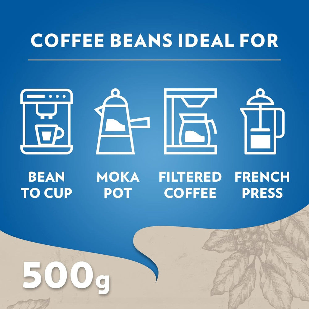 Lavazza Decaf Classico Coffee Beans 500g
