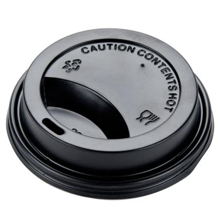 8oz black sip lids – pack of 1000 disposable coffee cup lids