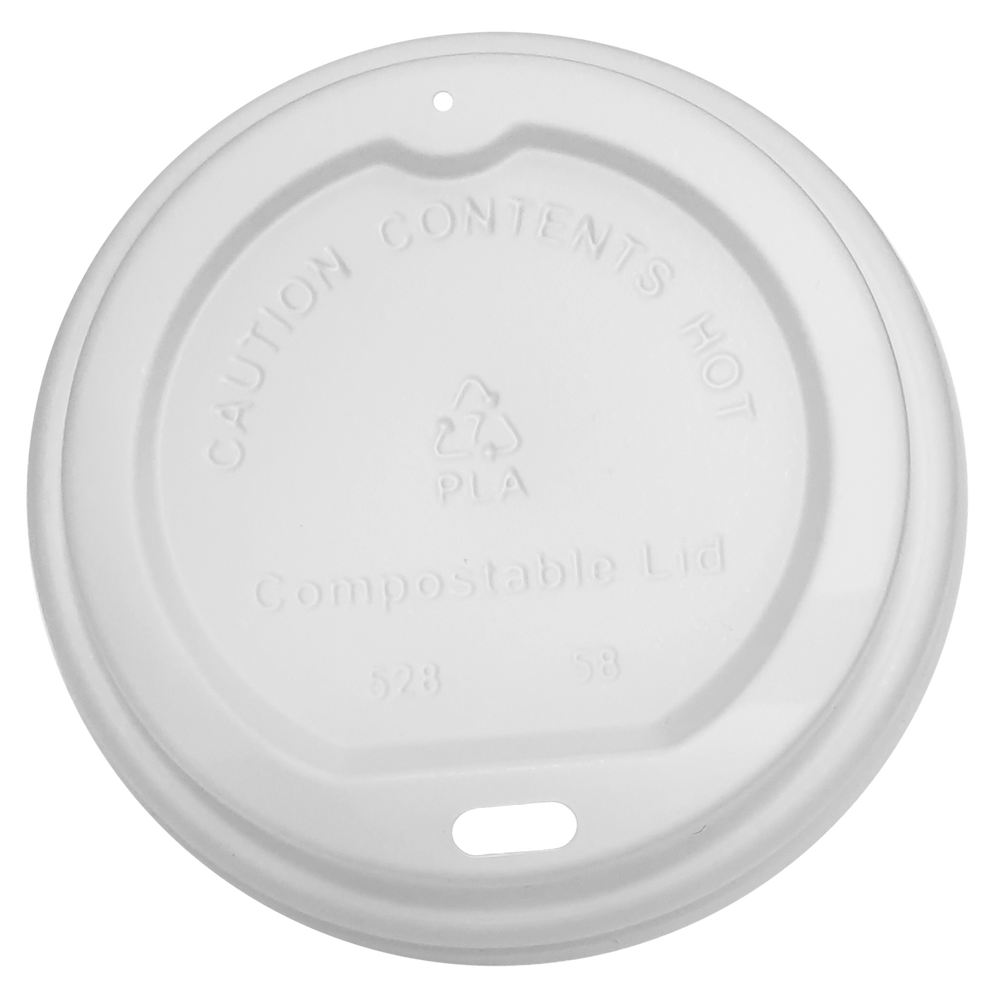 8oz White Sip Lids - 1000 Pack