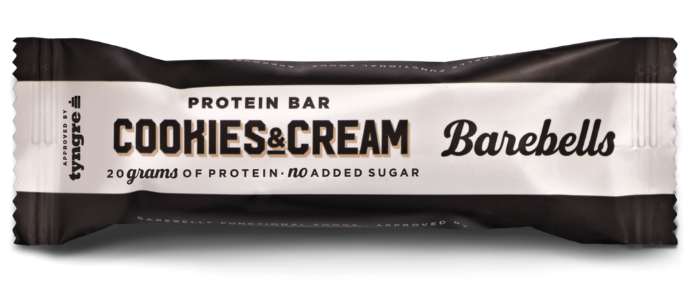 Barebell Protein Bars Cookies & Cream 12 Pack