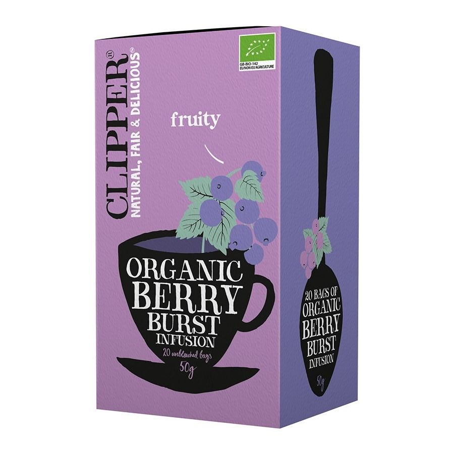 Clipper Berry Burst Tea Bags (25 Pack)