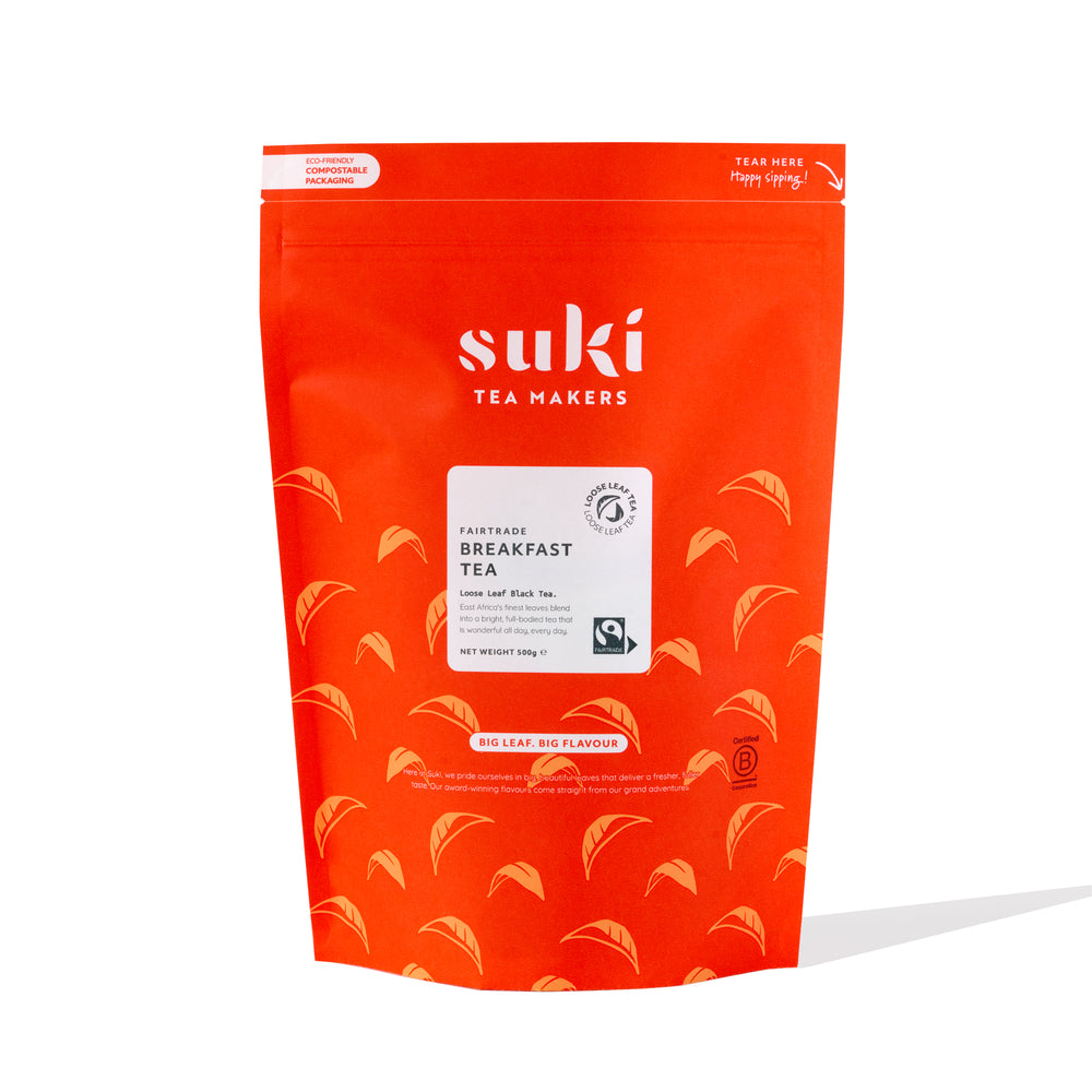 Suki Breakfast Tea Fairtrade Loose Leaf 500g