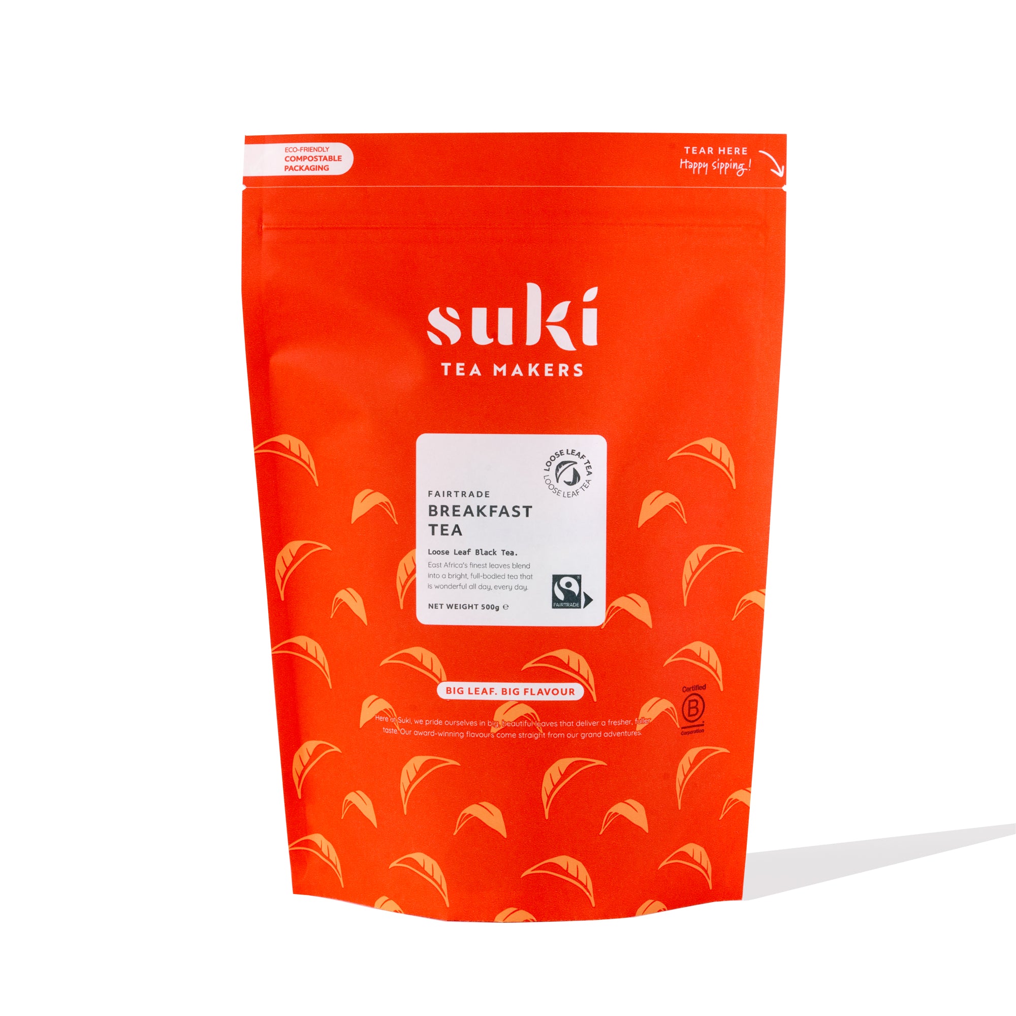 Suki Breakfast Tea Fairtrade Loose Leaf 500g