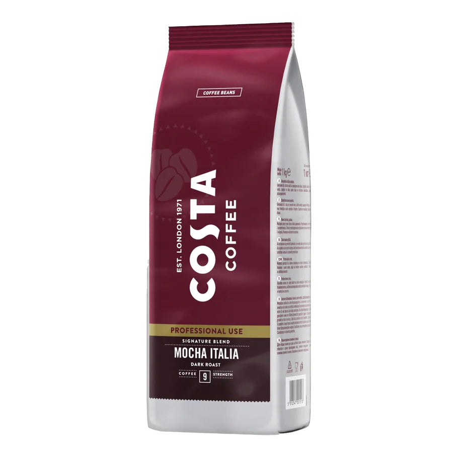 Costa Mocha Italia Dark Beans 1kg
