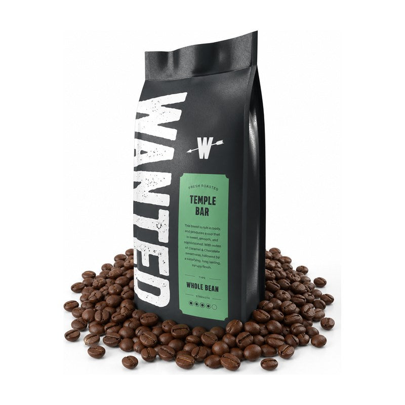 Wanted Temple Bar coffee beans 1kg bag