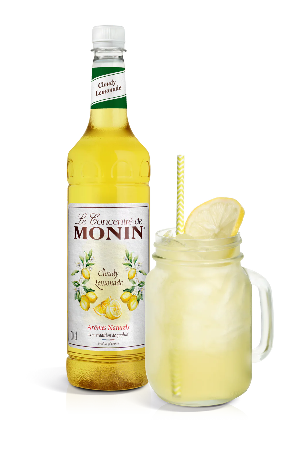 Monin Cloudy Lemonade Concentrate - 1 Litre