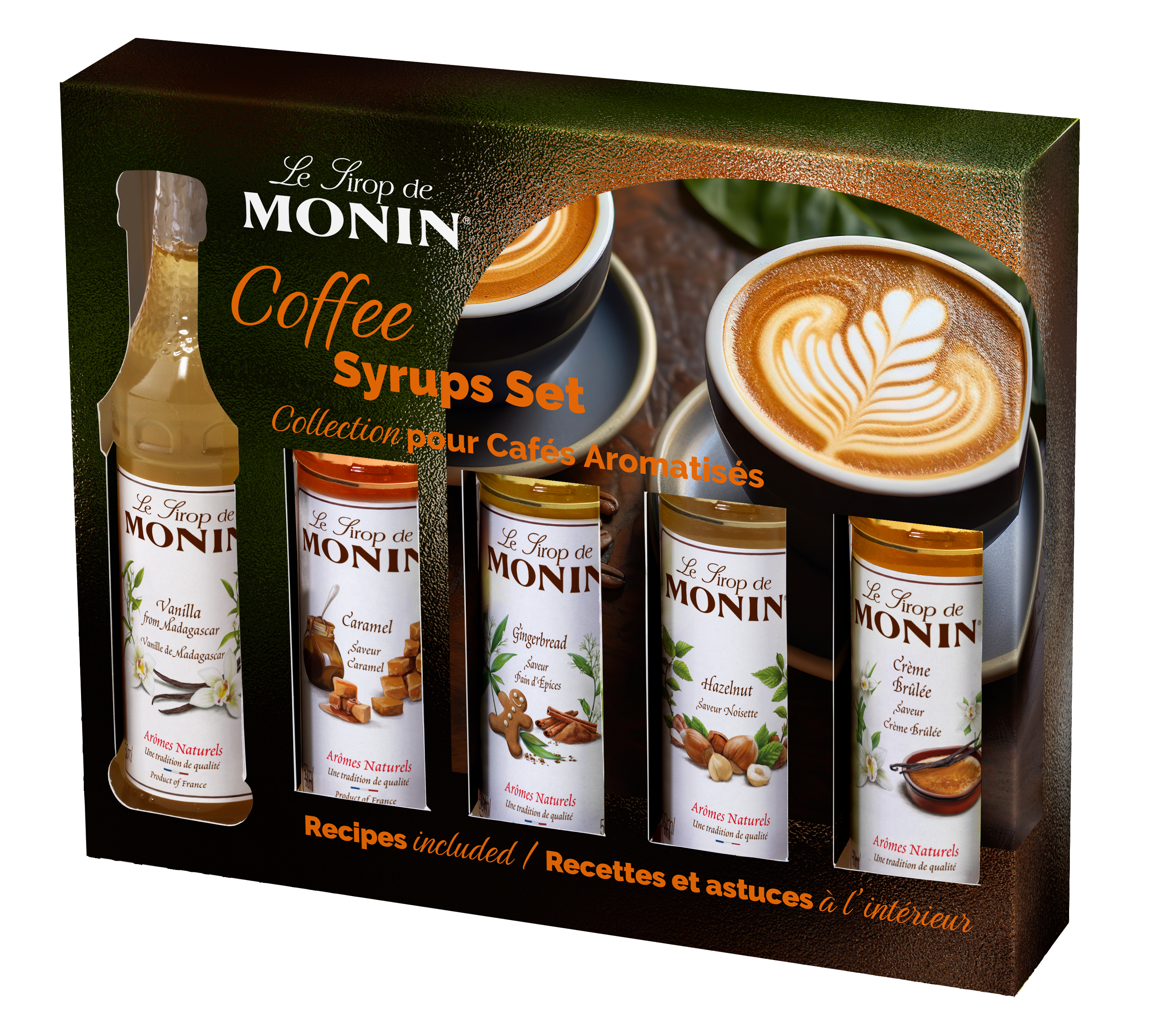 Monin Coffee Syrup Gift Set