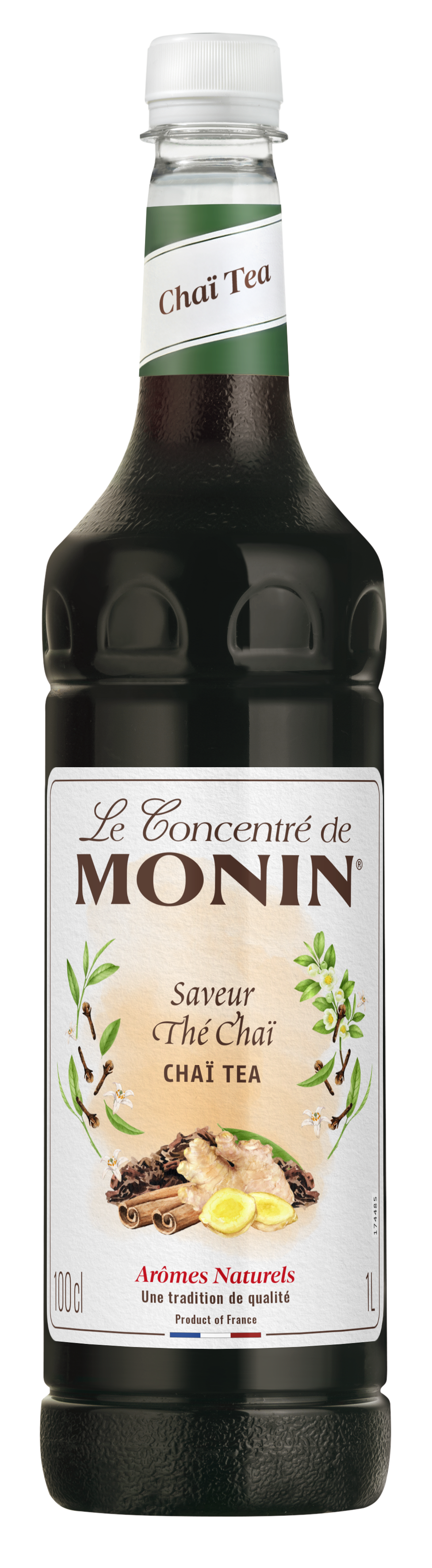 Monin Chai Tea Concentrate Syrup 1 Litre