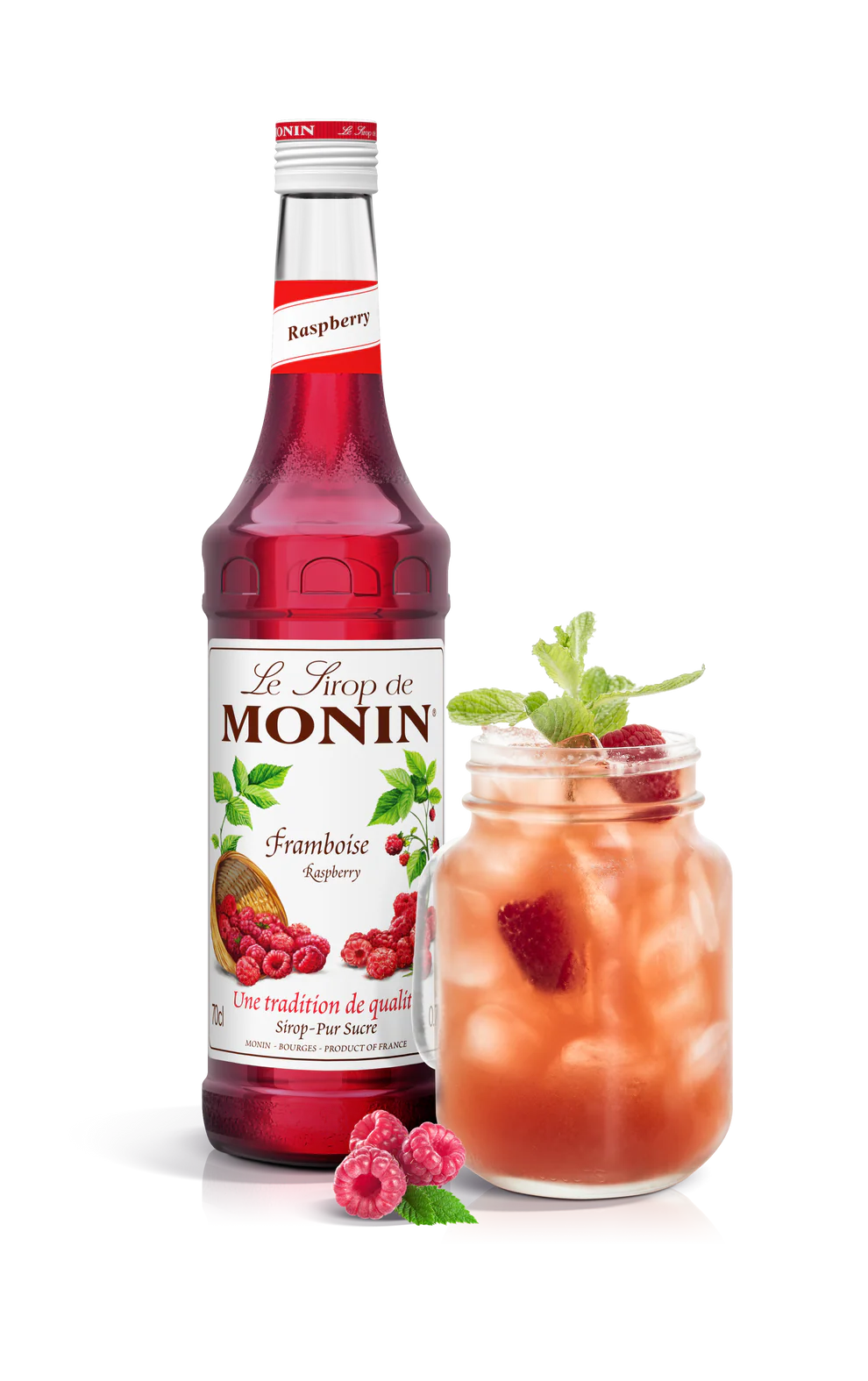 Monin Raspberry Syrup - 70cl