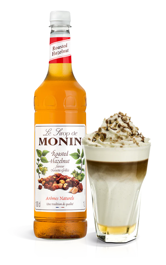 Monin Roasted Hazelnut Syrup - 1 Litre