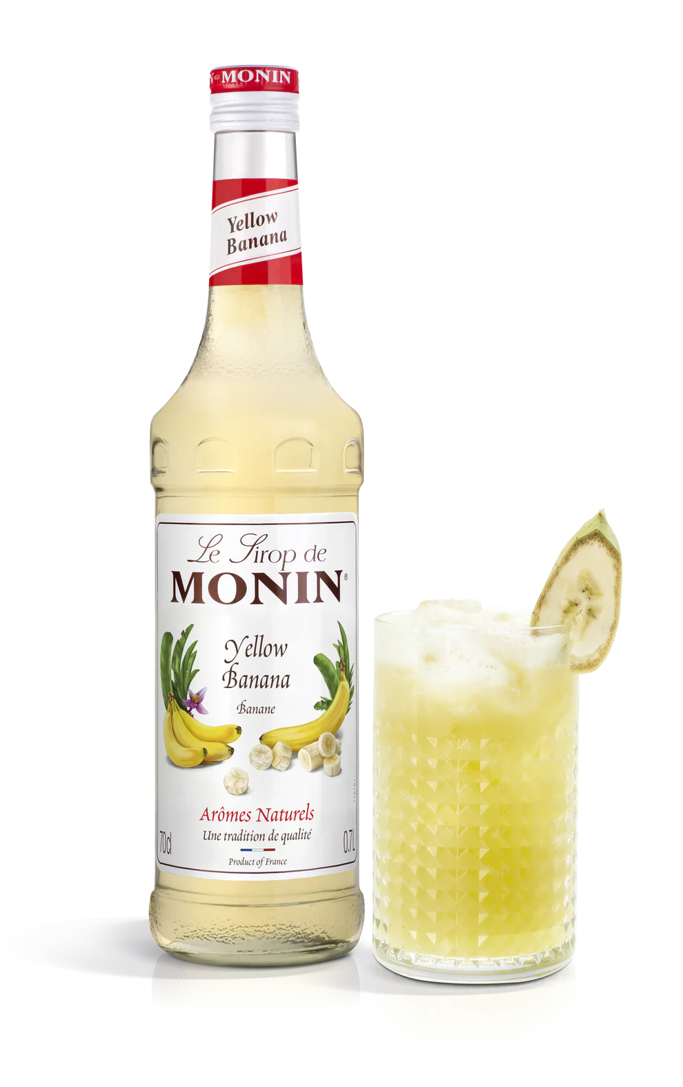 Monin Yellow Banana Syrup - 70cl