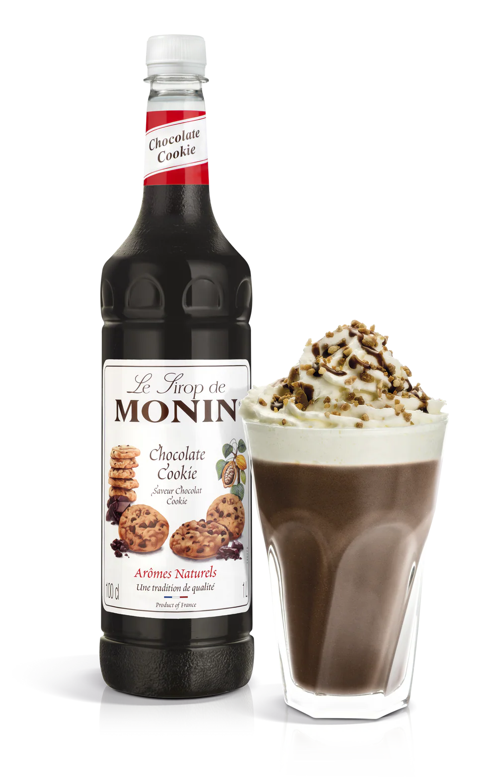 Monin Chocolate Cookie Syrup - 1 Litre