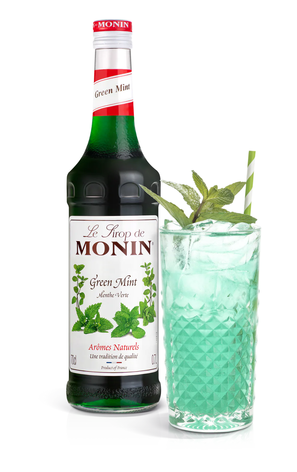 Monin Green Mint Syrup - 70cl