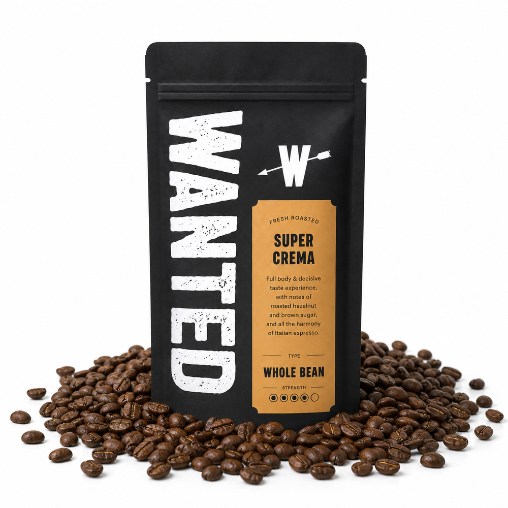 Wanted Super Crema Coffee Bean Pack 250g