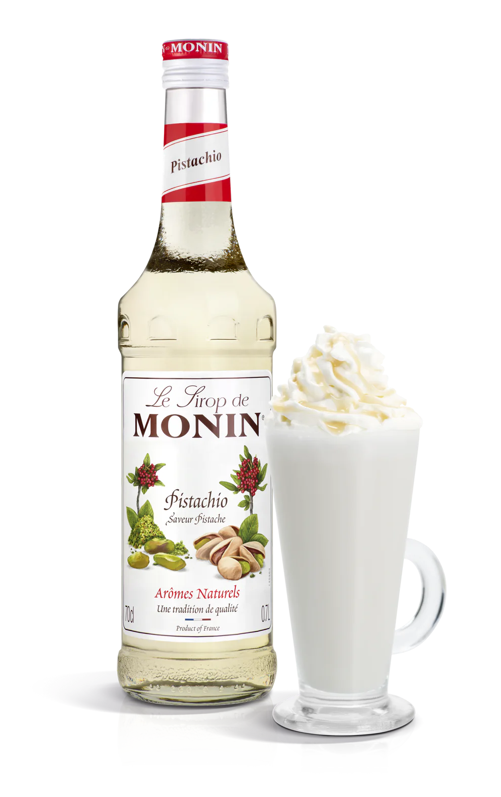 Monin Pistachio Syrup 70cl - Free Next-Day Delivery in Ireland ...