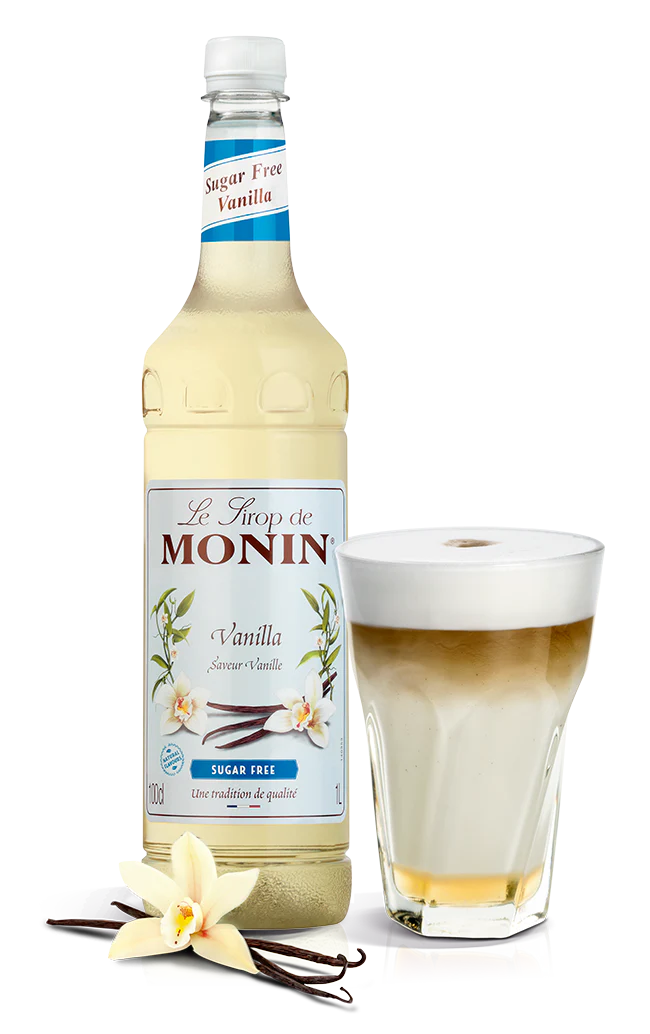 Monin Sugar Free Vanilla Syrup - 1 Litre