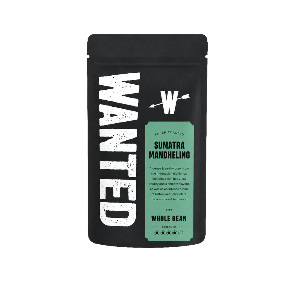 Wanted Sumatra Mandheling Coffee Beans 250g