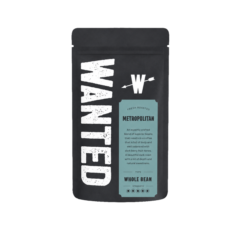 Wanted Metropolitan Blend Coffee Beans 250g
