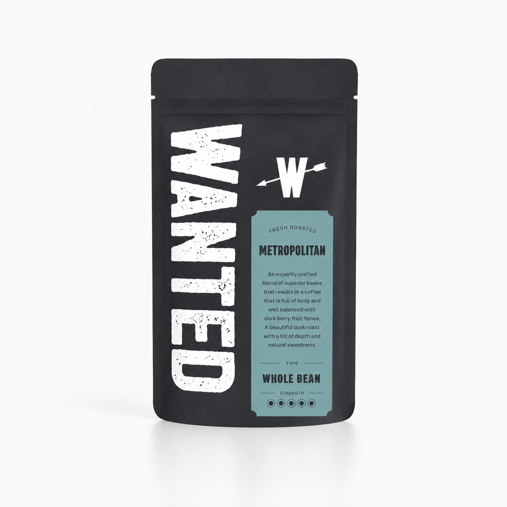 Wanted Metropolitan Blend Coffee Beans 250g