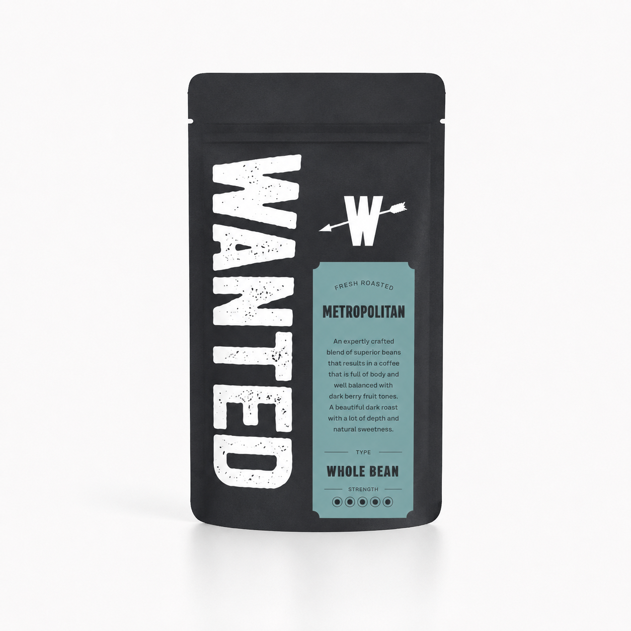 Wanted Metropolitan Blend Coffee Beans 250g