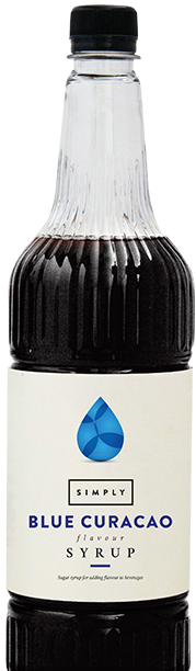 Simply Blue Curacao Syrup - 1 Litre