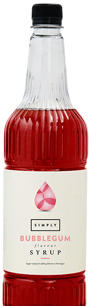 Simply Bubblegum Syrup - 1 Litre