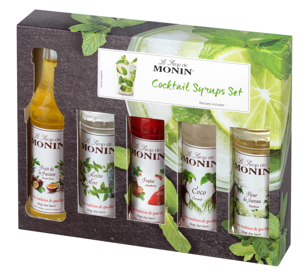 Monin Cocktail Syrup Gift Set