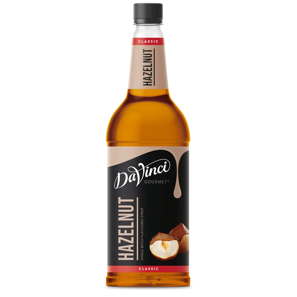 DaVinci Classic Hazelnut Syrup - 1 Litre