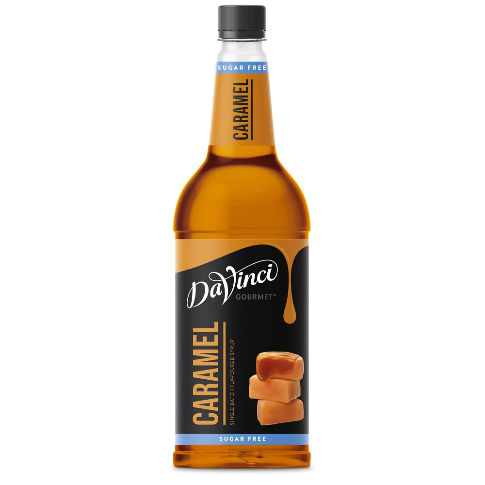 DaVinci Sugar Free Caramel Syrup - 1 Litre