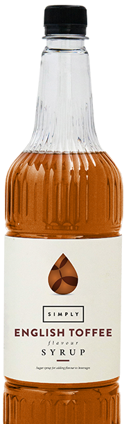 Simply English Toffee Syrup - 1 Litre