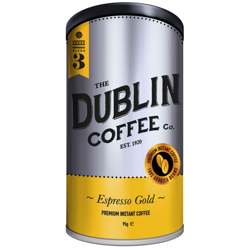 The Dublin Coffee Co Espresso Gold Instant Coffee 95g