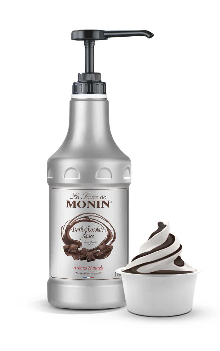 Monin Dark Chocolate Sauce - 1.89 Litre