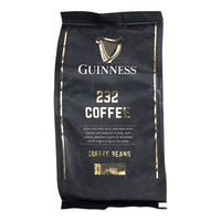 Guinness 232 Coffee Beans 227g bag by Tiki Tonga on a white background