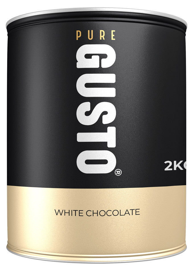 Pure Gusto White Hot Chocolate Tin 2kg