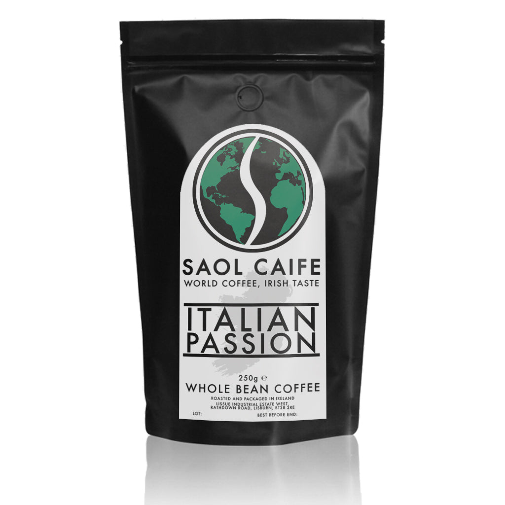 Wanted Italian Passion Coffee Beans 250g