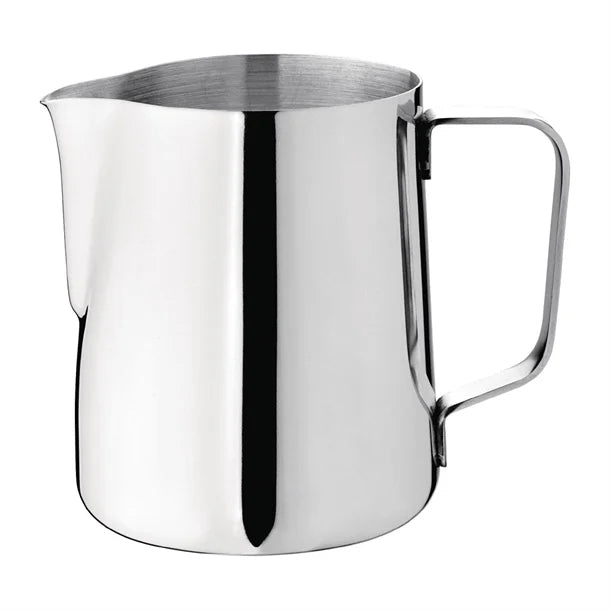 Stainless Steel Milk Steaming Jug - 0.6 Litre