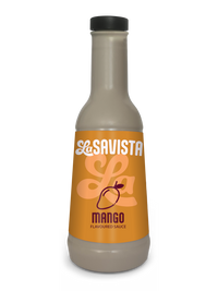 Mango flavoured sauce bottle LaSavista mango syrup concentrate for drinks desserts beverage sauce 45% fruit content