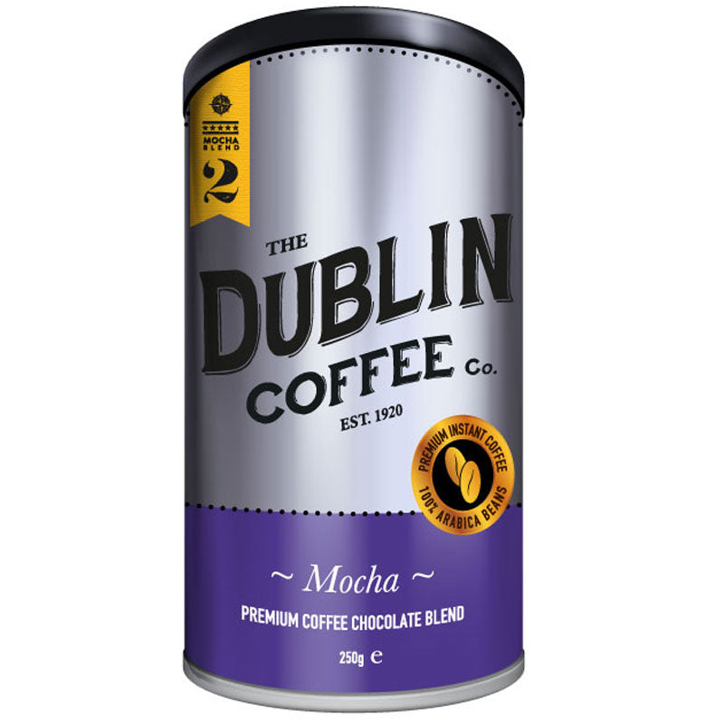 The Dublin Coffee Co Mocha Instant Coffee 250g