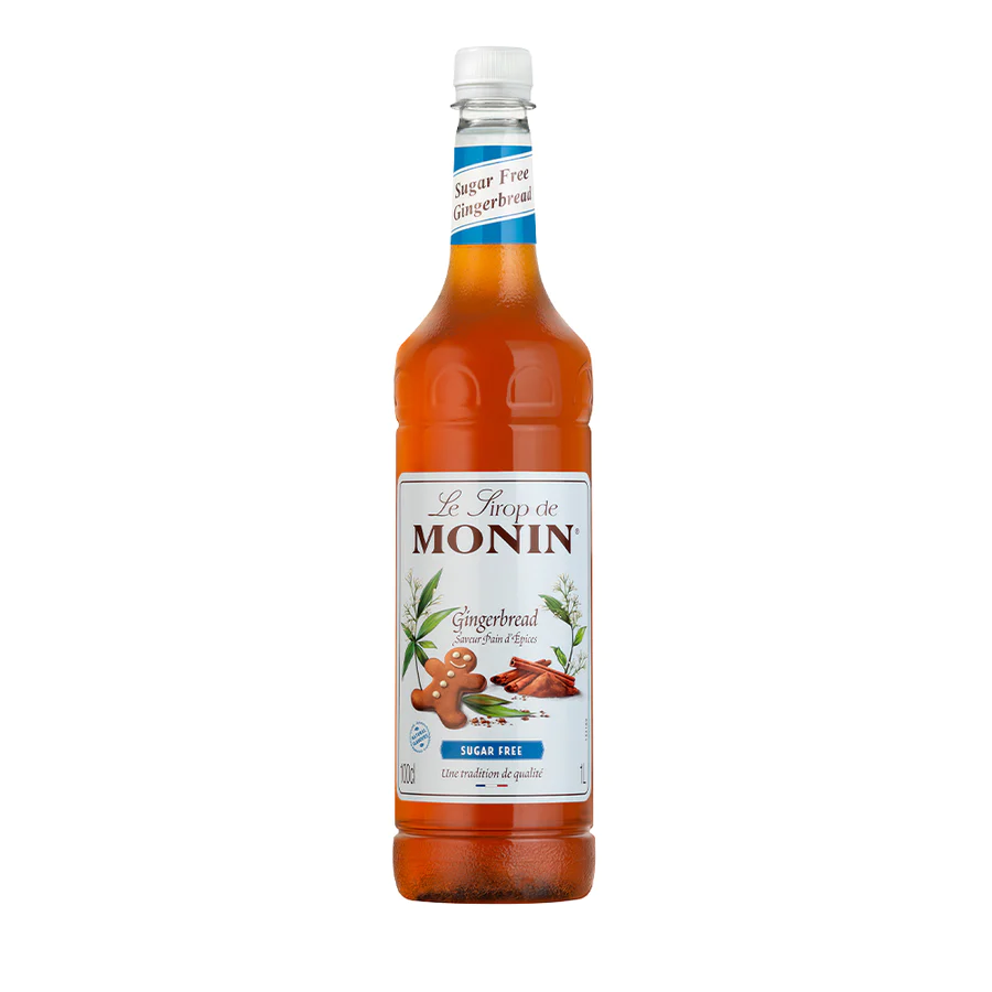 Monin Sugar Free Gingerbread Syrup - 1 Litre