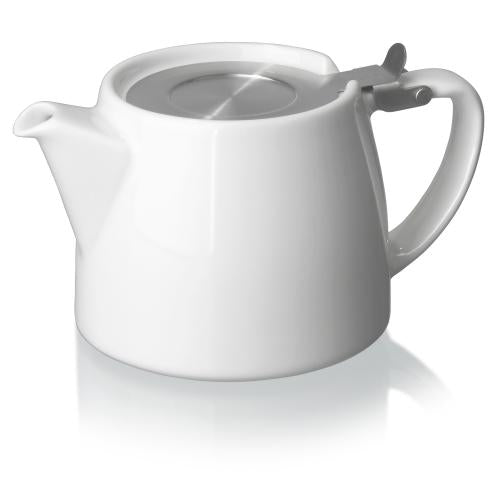 Stump Teapot White 18oz